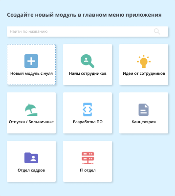 Готовые шаблоны процессов